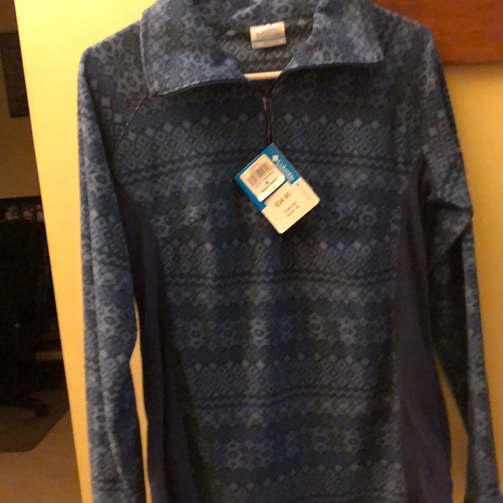 Brand new Columbia fleece quarter zip